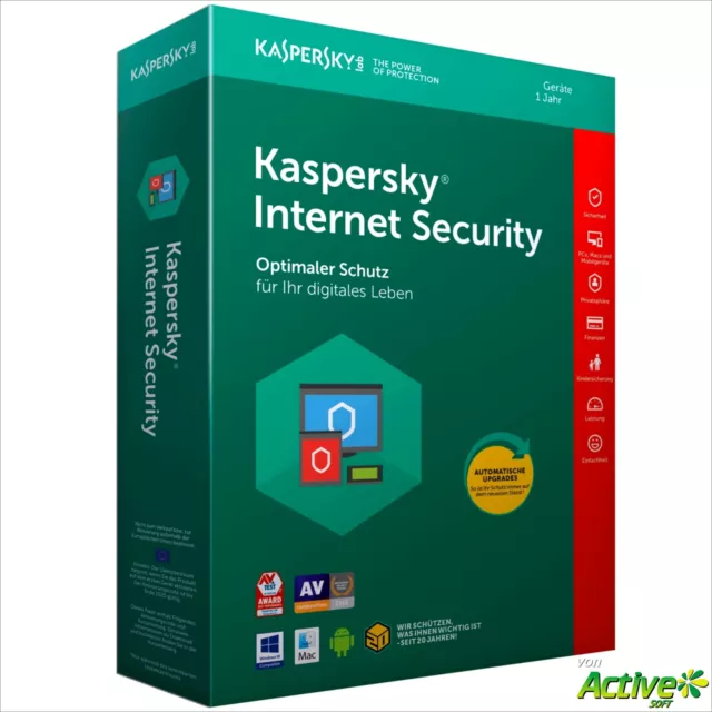 Kaspersky Internet Security 2024 1 Gerät / PC 1Jahr Multi-Device DE-Lizenz