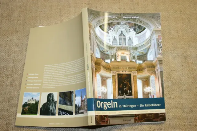 Sammlerbuch historische Orgeln in Thüringen Kirchenorgel Orgelbauer Orgelkunst