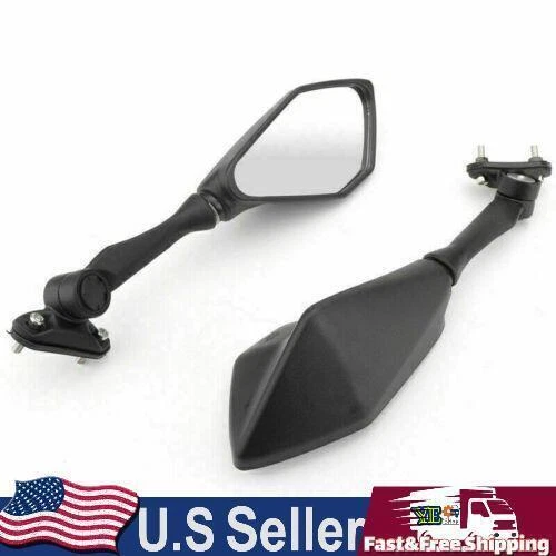Motocycle Rear View Mirrors Fit Kawasaki Ninja ZX6R ZX636 300R EX 250 300 13-17*