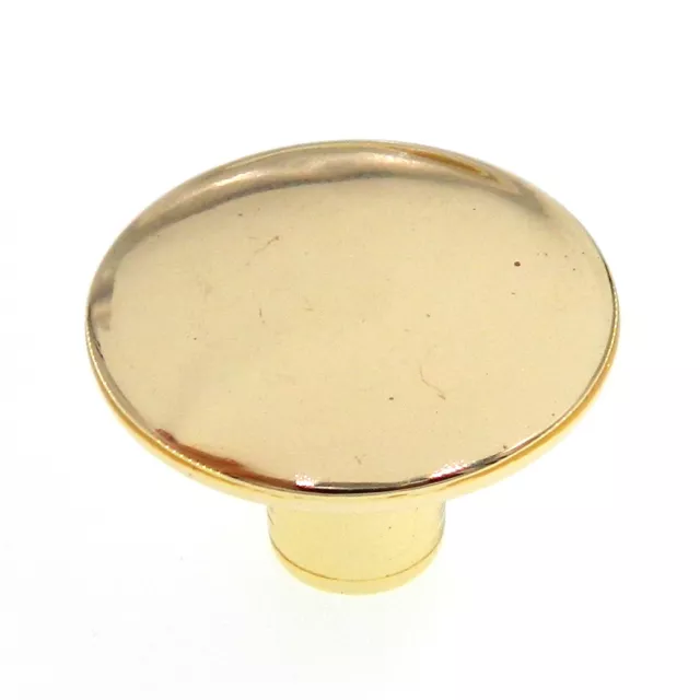 Amerock Forges Polished Brass 1-3/16" Round Cabinet Knob B312-B-3 Made in Italy