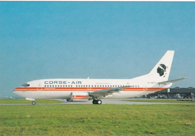 Carte Postale Avion - Corse Air International  -  Boeing 737 - 300