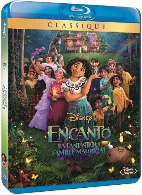 ENCANTO : LA FANTASTIQUE FAMILLE MADRIGAL - Disney N° 129 - BLU RAY NEUF/CELLO