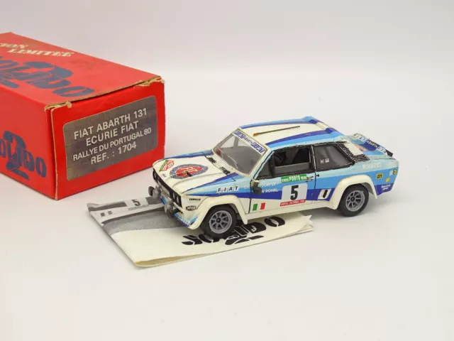 TOP 43 1/43 - Fiat Abarth 131 Rally Portugal 1980