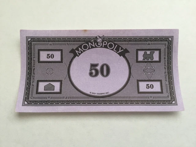 Lot De 4 Billets De 500 Monopoly 2001 - Pièces Détachées - Occasion Bon état