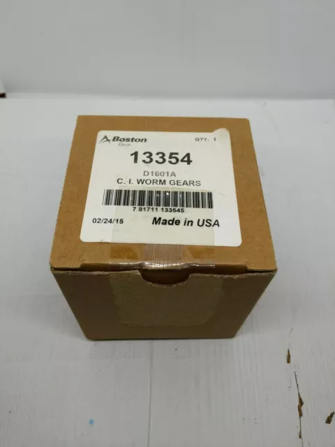 Boston Gear D1601A C.I. Worm Gear 13354 #84