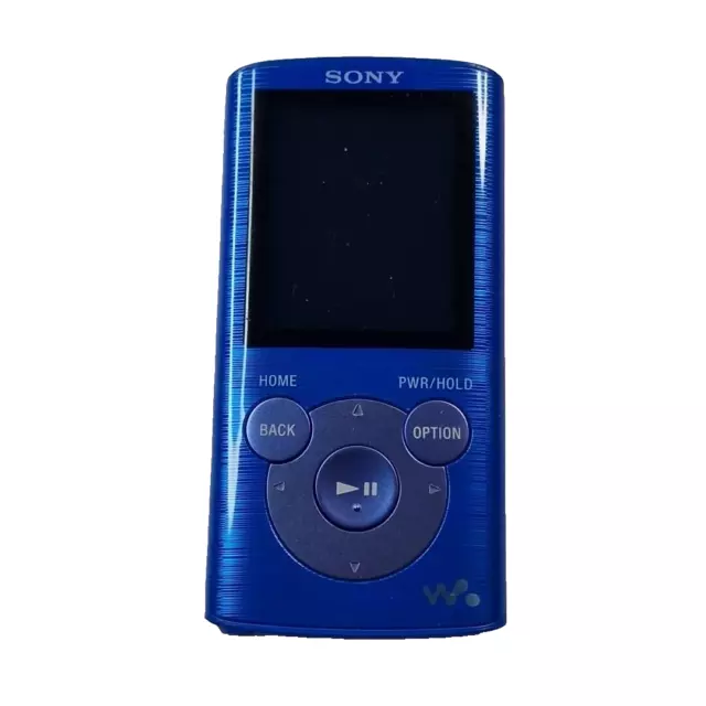 Sony Walkman NWZ-E384 Blue (8GB) Digital Media Player (No Power Parts of Repair)