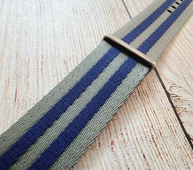 Cinturino Orologio In Nylon 22 Mm – Militare Con 4 Anelli, Extra Lungo, Fibbia Nera Opaca – Per Uomo, Traspirante, Con Attrezzo Di Montaggio