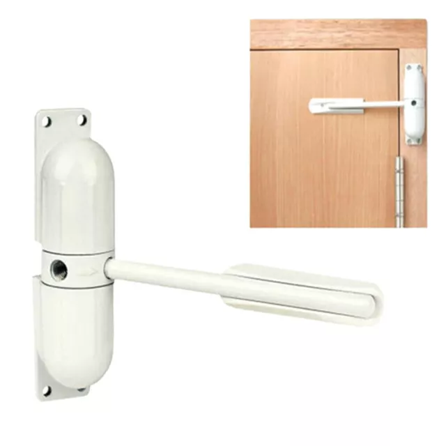 Mounted Door Gate Closer Adjustable Automatic Metal Surface Spring invisible