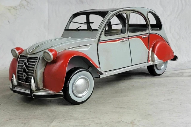 1950 CITROEN 2CV CAR Automobile Number 1 Blue Vintage Artwork Figurine Decorativ
