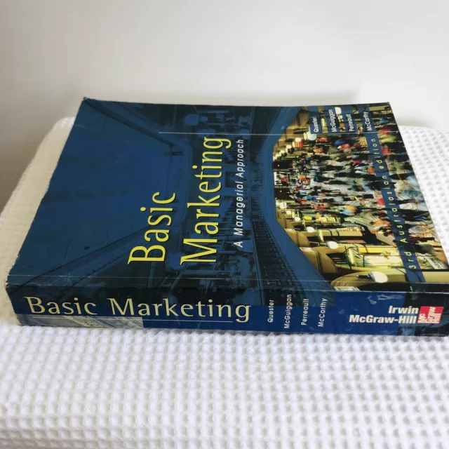 Basic marketing a managerial approach 3rd edition text book quester