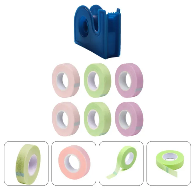 7 piezas herramienta auxiliar de extensión de cinta de injerto para pestañas