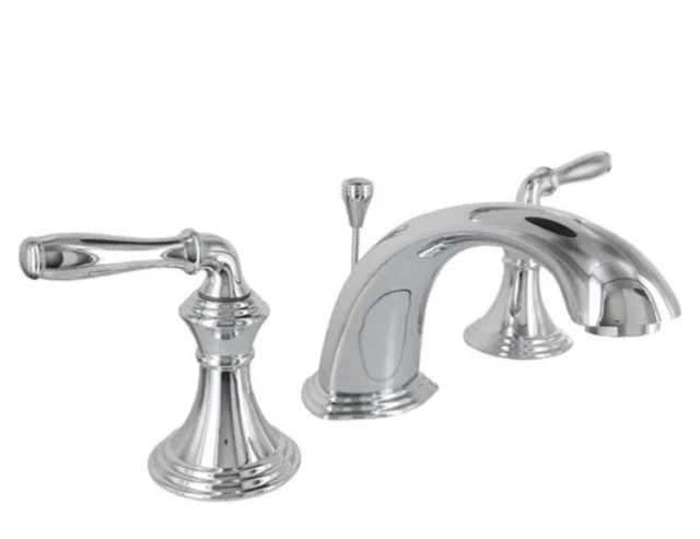 Kohler K-394-4-CP Devonshire Widespread Bathroom Faucet with UltraGlide Valve