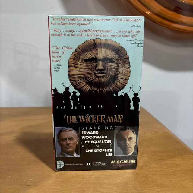 THE WICKER MAN ( Horror 1973 ) Rare Brand New Sealed VHS - Magnum Print ...