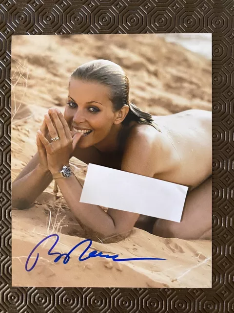 Bo Derek Nude Signed 8 X 10 Photo With COA