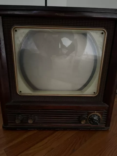 antique philco television