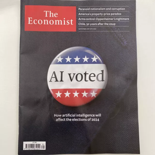 The Economist Magazine - AI Voted  Sept 2023