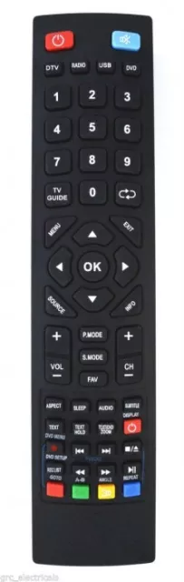 Replacement Remote Control for Technika LCD32-56 32" LCD TV