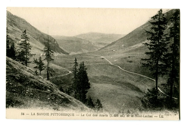 CPA 74 Haute-Savoie Le Col des Aravis et le Mont-Lechat
