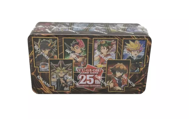 Yu-Gi-Oh!25th Anniversary Tin: Dueling Heroes Mega Tin Box 2023  - DEUTSCH - NEU