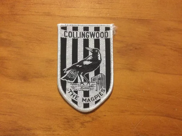 VINTAGE SEW ON Patch / Badge Collingwood The Magpies $40.00