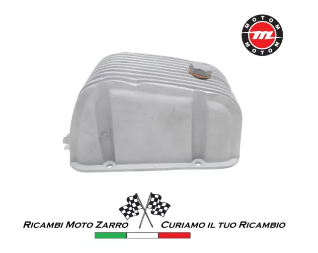 Coppa olio motore originale in alluminio per ciclomotore d'epoca Motom 48 FH92