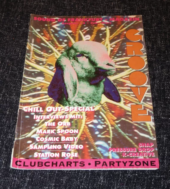 GROOVE Frankfurt Magazin 1992 Ausgabe 14 Techno Chill Party Club Sound DJ Charts