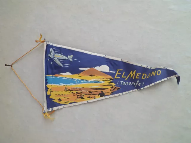 Ancien fanion - EL MEDANO - TENERIFE - 26 cm