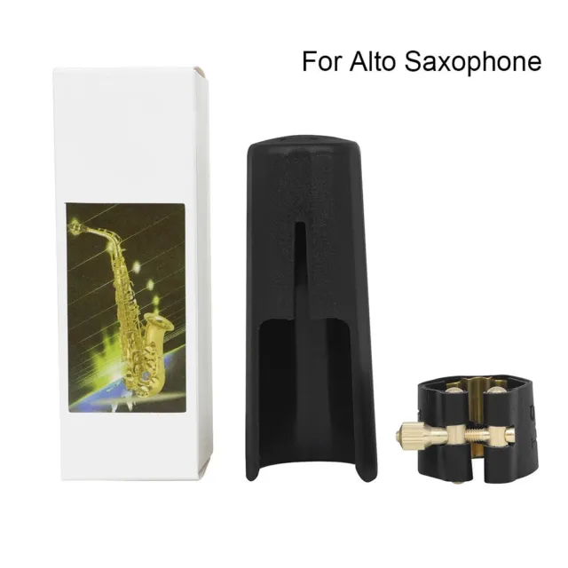 Saxophone Ligature And Cap Protective Set For All Levels Alto Tenor Soprano Sax