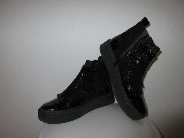 bottines noires Philippe Morvan pointure 36