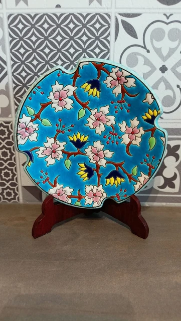 Assiette Décorative En Émaux De Longwy