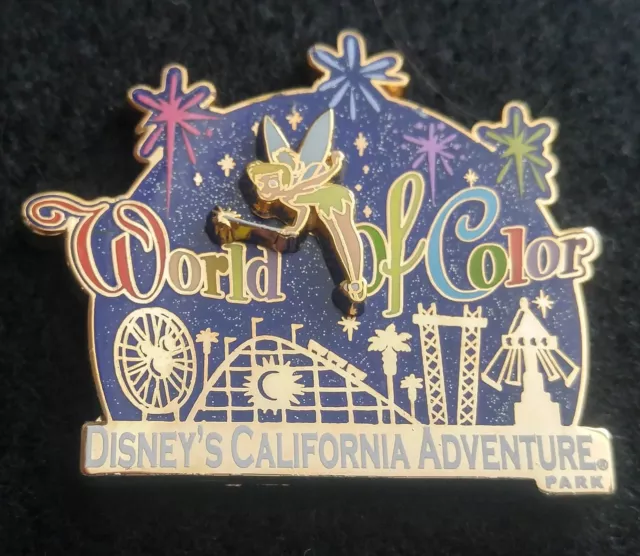 Disney's California Adventure Dca Tinker Bell World Of Color Paradise Pier Pin