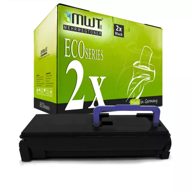 2x MWT Eco Cartuccia Nero per Kyocera FS-C-5200-DN