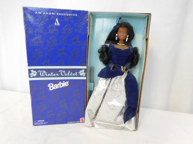Winter velvet barbie cheap african american
