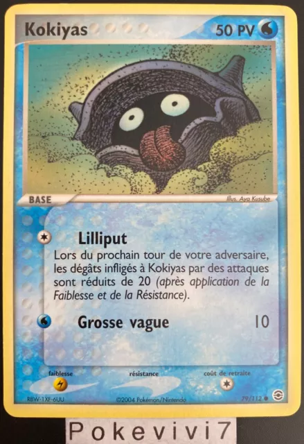 Carte Pokemon KOKIYAS 79/112 Bloc EX Rouge Feu Vert Feuille FR NEUF