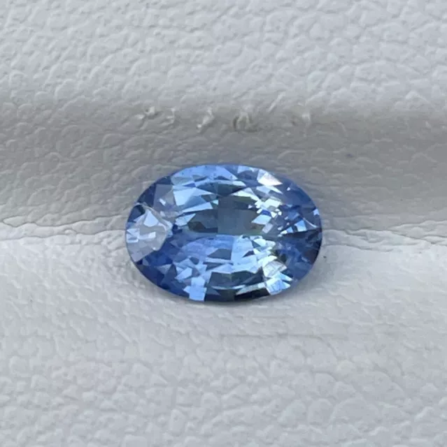 Natural Blue Sapphire 0.79 Cts Oval Cut Sri Lanka Loose Gemstone 2