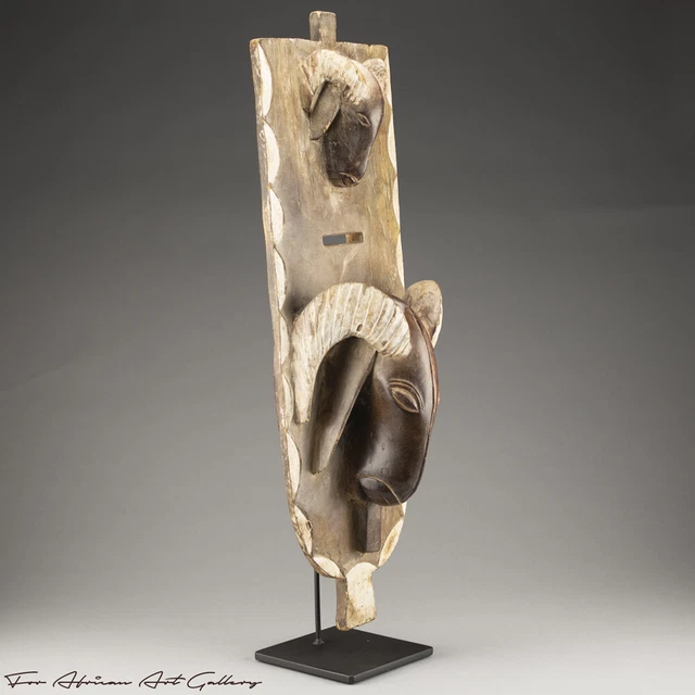 Baule Ram Mask | Fashor & Eagar African Art
