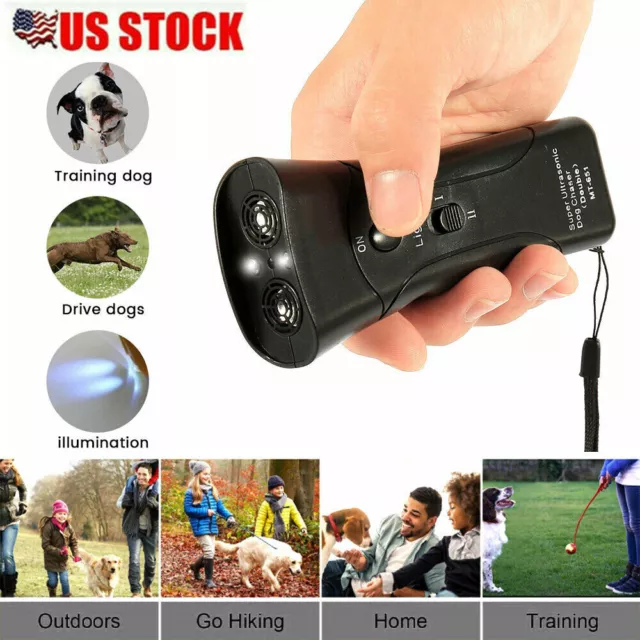 For Ultrasonic Stop Barking Away Anti Bark Control Dog Training Repeller Device