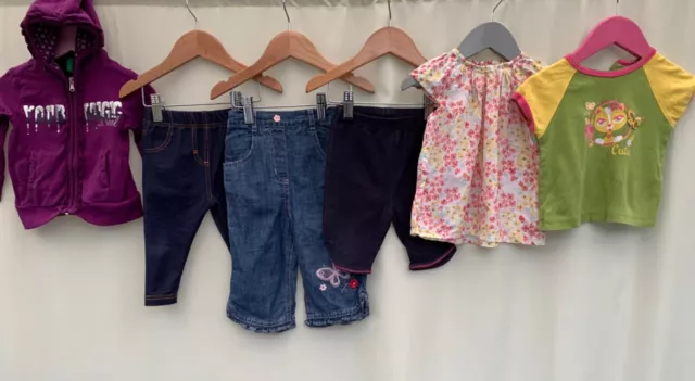 Girls bundle of clothes age 9-12 months H&M Tu M&Co