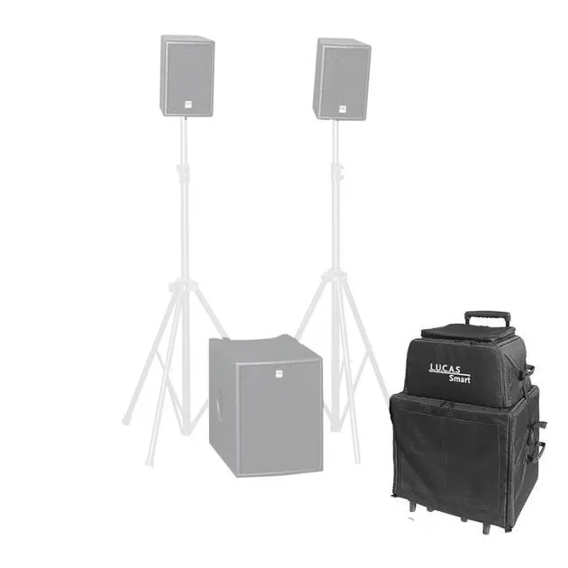 HK Audio PR-XT : LUCAS Smart Trolley Roller Bag for Speakers PA System | Padded
