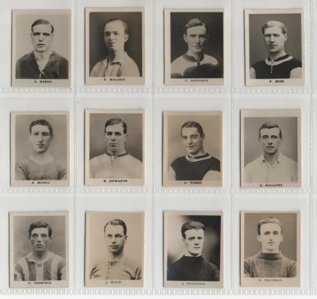 Football Card - D C Thompson - 1920's - Frank Moss - Aston Villa