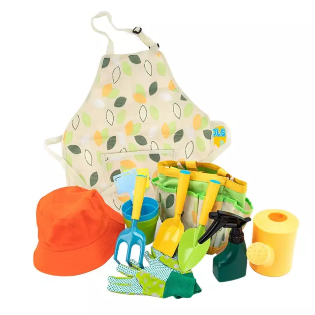 Ensemble De Jardinage Pour Enfants, Tablier De Jardin, Outil De Sable De Plage 2