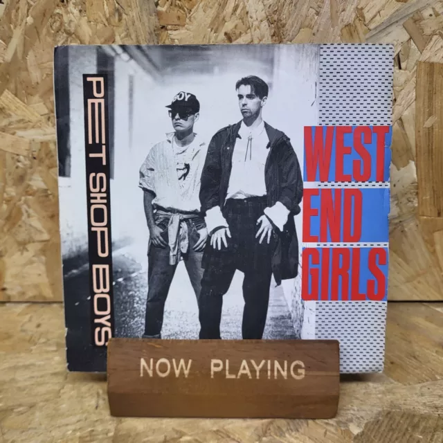 Pet Shop Boys – West End Girls - Vinyl Record 7" Single - VG+/VG+