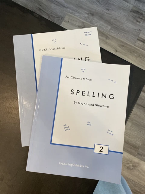 Rod and Staff - Spelling Grade 2 - Spelling by Sound and Structure - SET