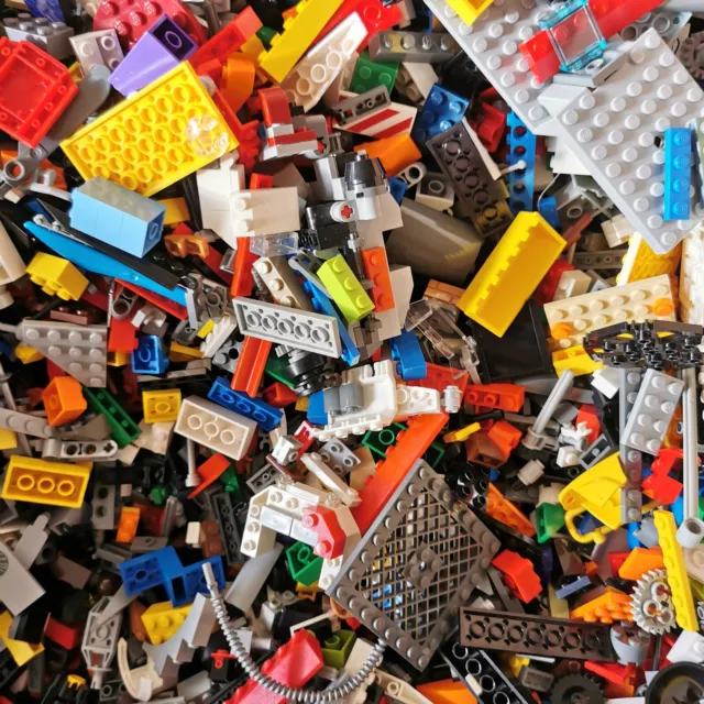 Lego 1 kg lot assorted Mixed Bricks Parts Pieces Minifigure starter random