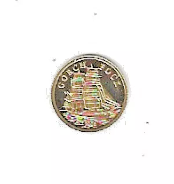 Gold - Cook Islands 1 Dollar 2008 Gold Pf Gorch Fock