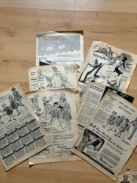 CPA LOT DE 6 Cartes Postales Anciennes Enfants 1900 vœux fleurs EUR 5