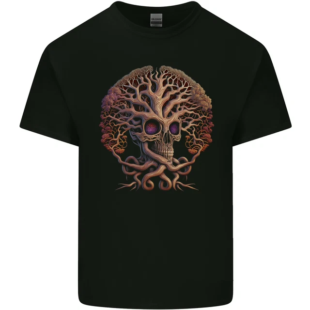 Pull Homme Motif Arbre Et Crâne - Taille Regular - Marque Awdis - Neuf Sans étiquettes
