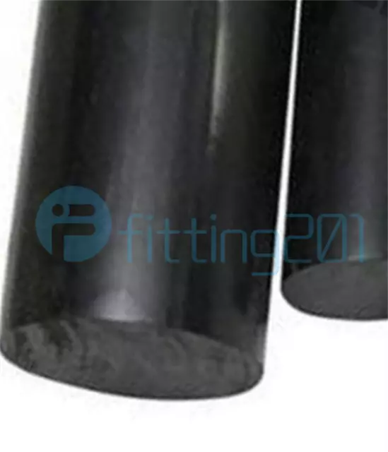 2 PCs NEW  Nylon polyamide PA plastic round rod 10x250mm
