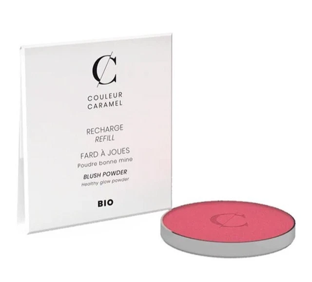 Fard à Joues Poudré BIGUINE Teinte ROSE DES SABLES - Multi-usage Longue Tenue - Fabriqué En France - 5g