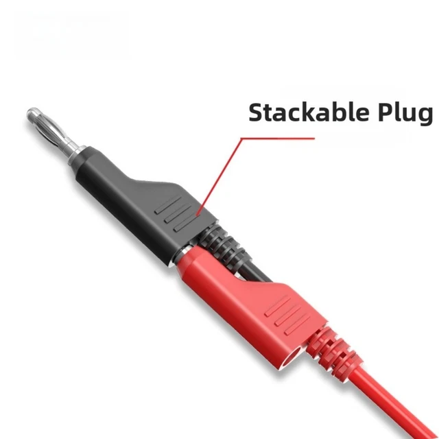 STACKABLE CONNECTOR FLEXIBLE PVC Cable Nickel-plated Copper Secure Hook ...